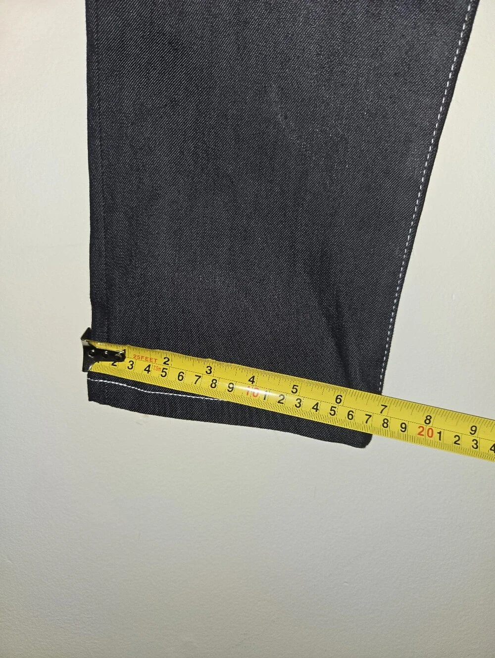 Blue Delta x Tom James Custom Bespoke Dark Wash Denim Jeans [30x33] Straight